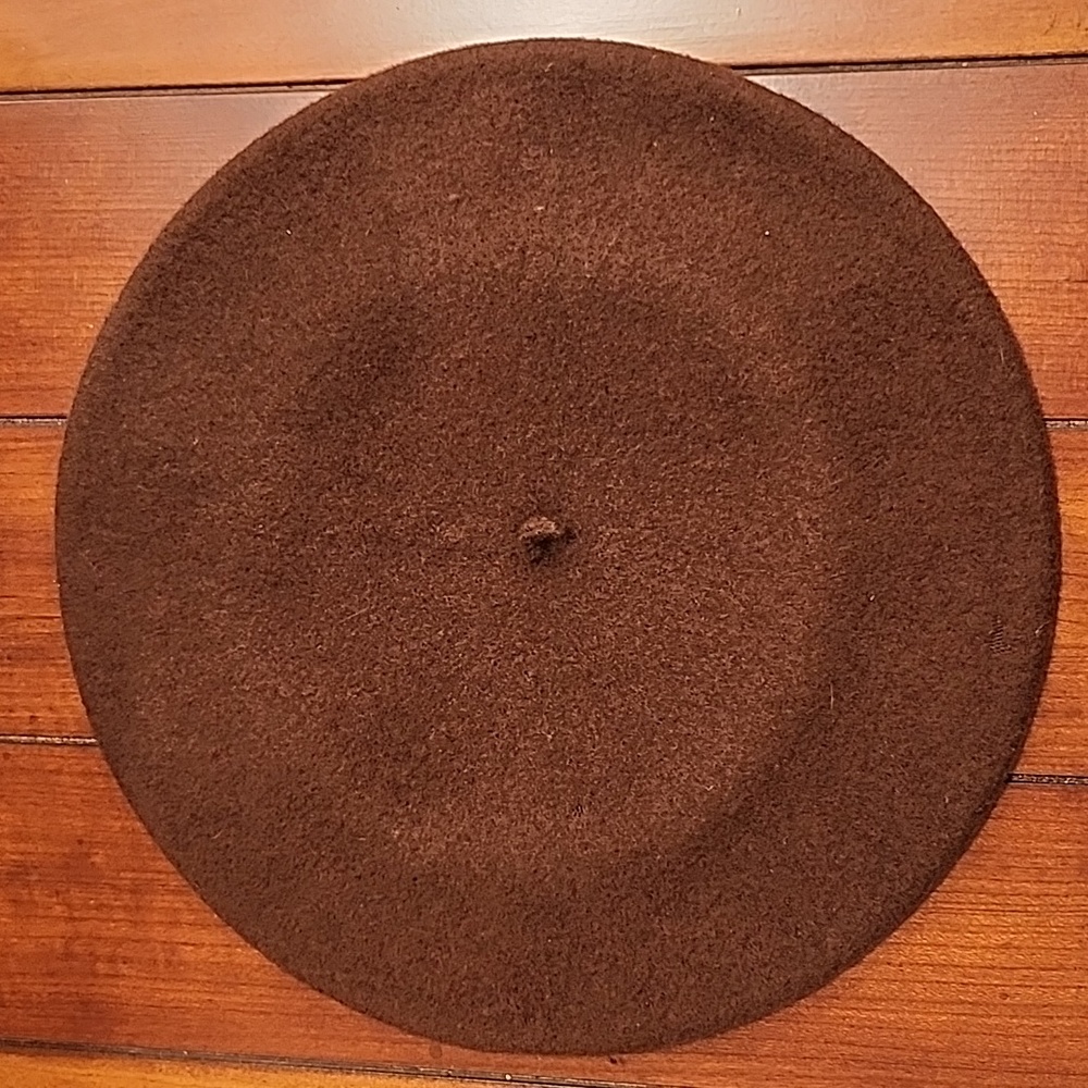 100% Wool Beret Made in England